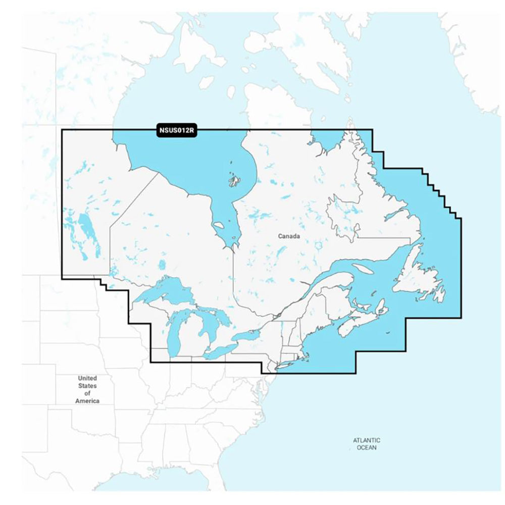 Garmin Navionics NSUS012R Canada East Great Lakes 010C148420