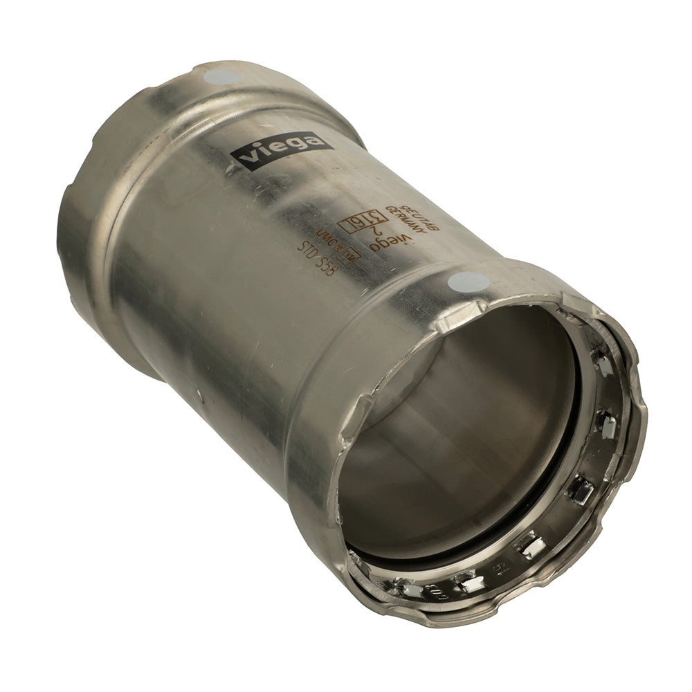 Viega MegaPress 316 FKM 114 Slip Coupling wo Stop 91305