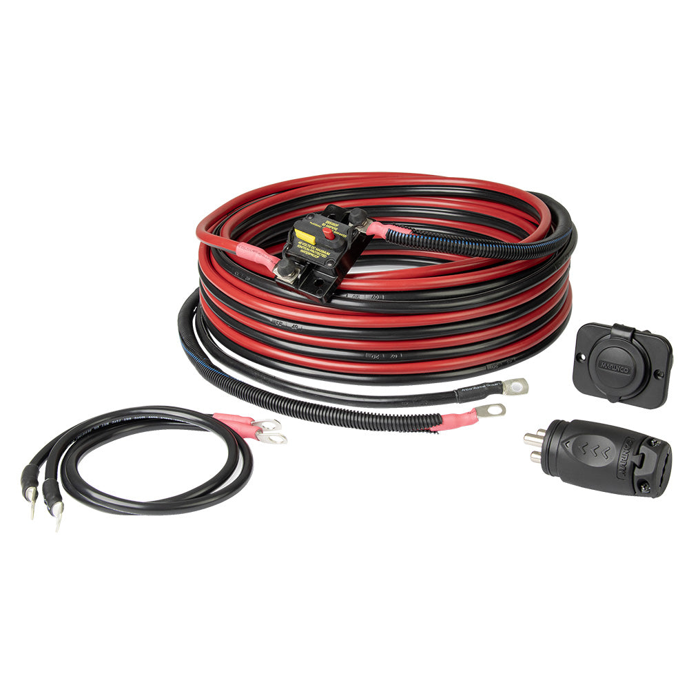Marinco 36V Trolling Motor Wiring Kit w70A Plug Receptacle 36VWKS3