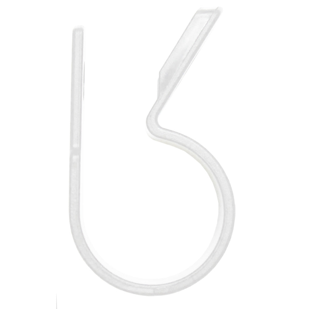 Pacer Nylon CClamps 38 Natural Color 25 Pack BCCH0625