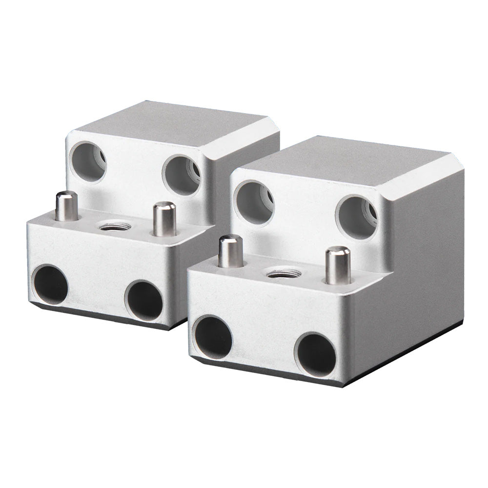 PTM Watersports Board Rack Mount 4 Bolt Silver Pair P131681400TEBCL