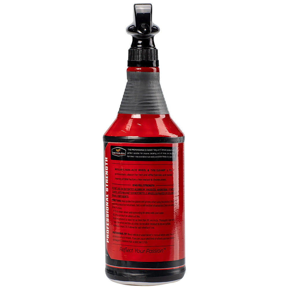 Meguiars NonAcid Wheel Tire Cleaner 32oz DRTU14332