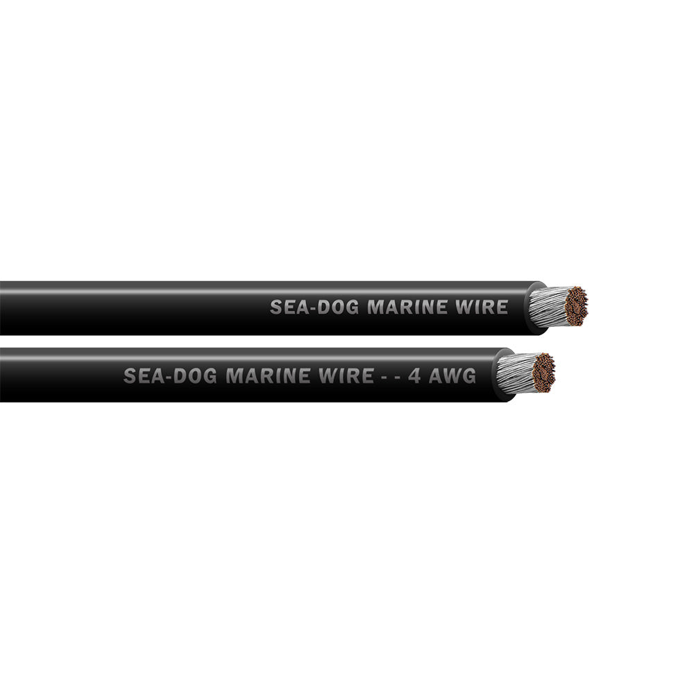 SeaDog 4 AWG Black Battery Cable 100 8004012