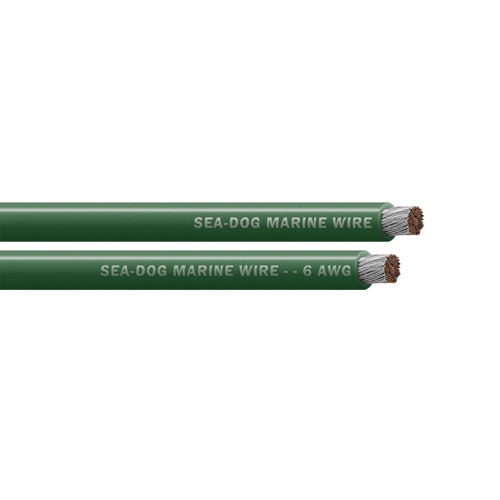 SeaDog 6 AWG Green Battery Cable 500 8006047
