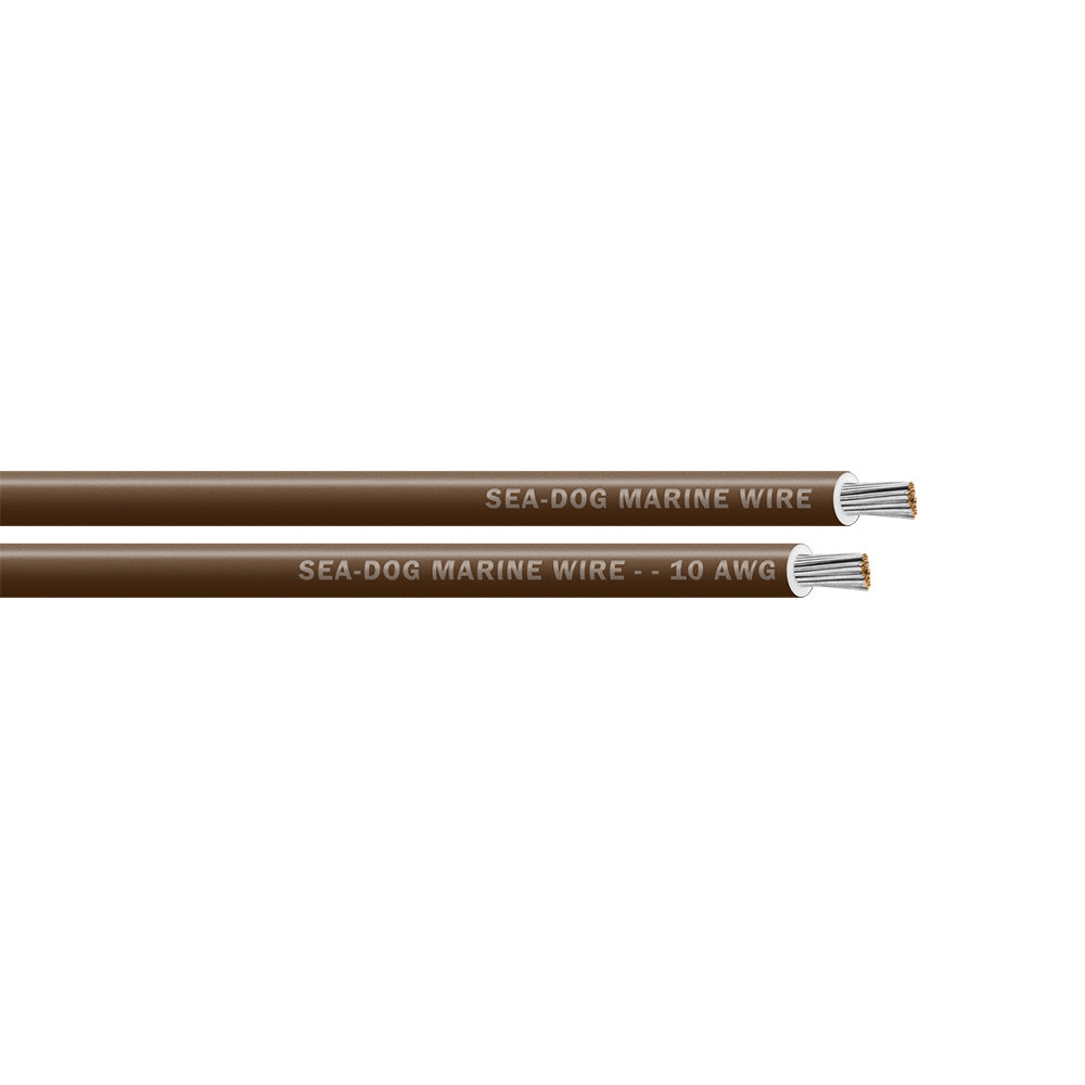 SeaDog 10 AWG Brown Primary Wire 500 8010077