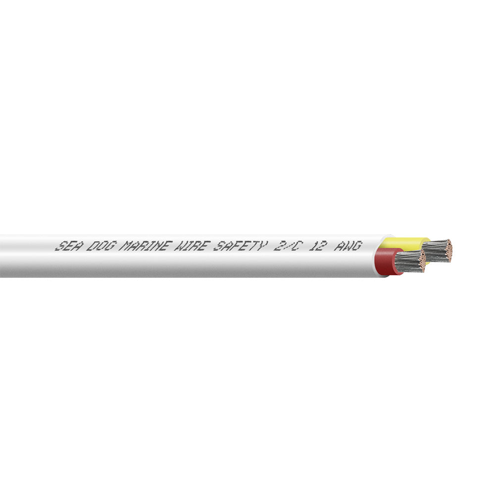 SeaDog 122 AWG Flat Duplex Safety Wire RedYellow 25 8012220