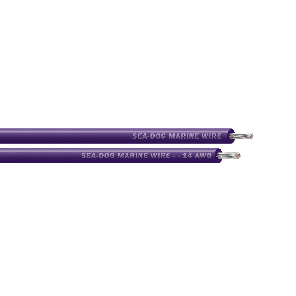 SeaDog 14 AWG Purple Primary Wire 1000 8014109