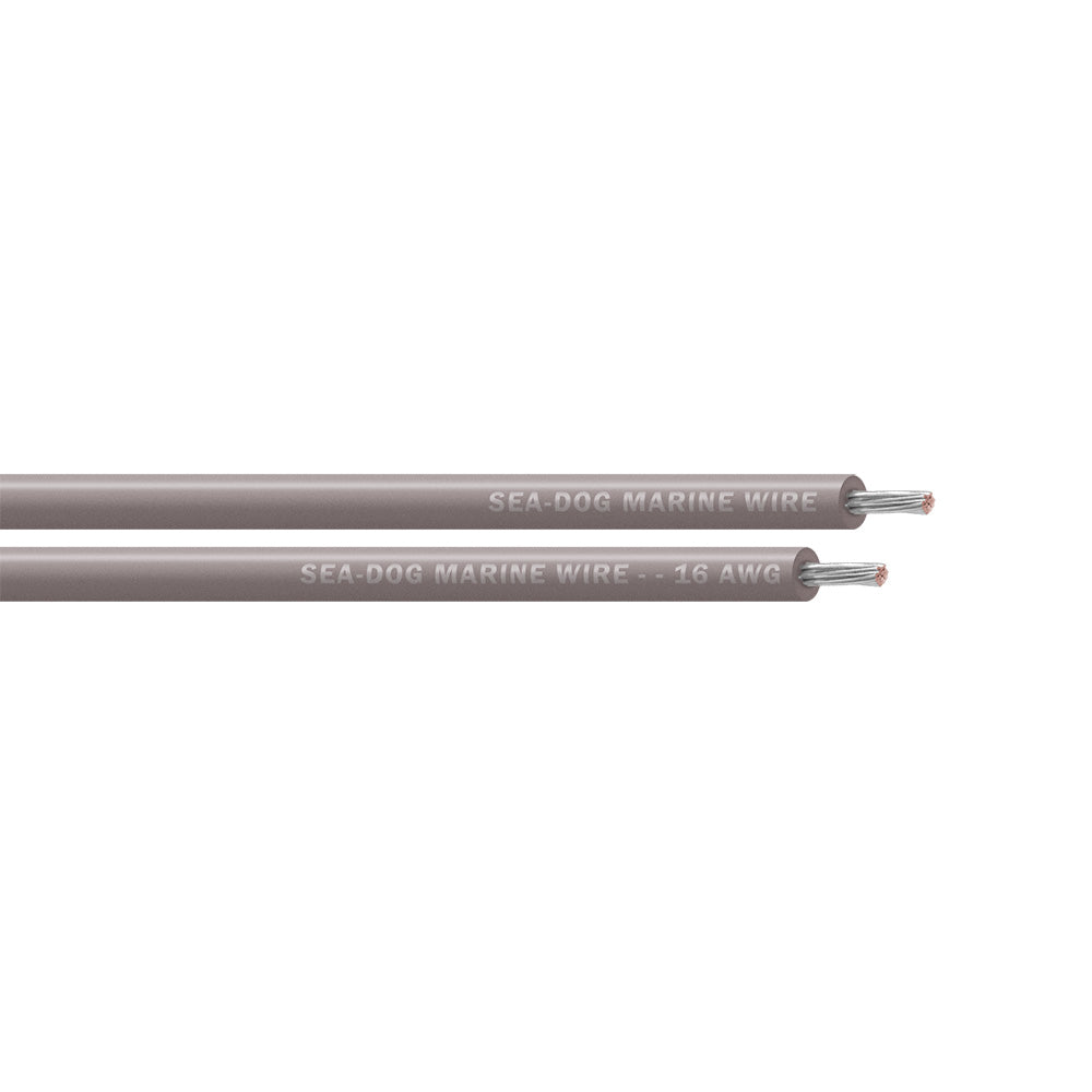 SeaDog 16 AWG Grey Primary Wire 250 8016114