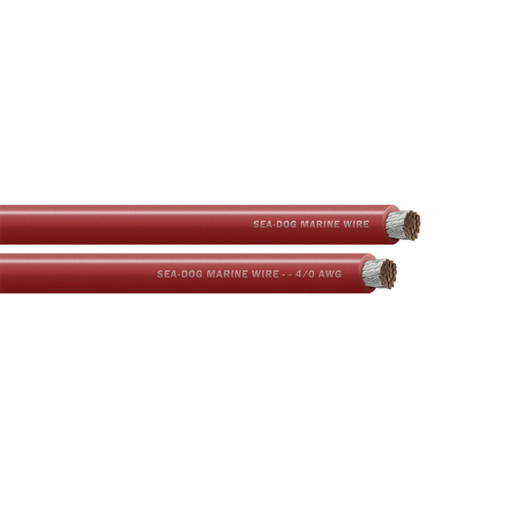 SeaDog 40 AWG Red Battery Cable 100 8041022