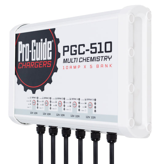 ProGuide 5 Bank OnBoard Battery Charger 12V 50Amp PGC510