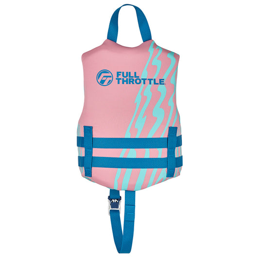 Full Throttle Child Rapid Dry Life Jacket Pink 14210010500126
