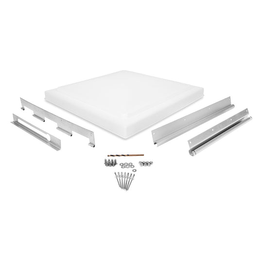 Camco Universal RV Roof Vent Replacement Kit Fits Standard 14 x 14 Vent Openings 40195