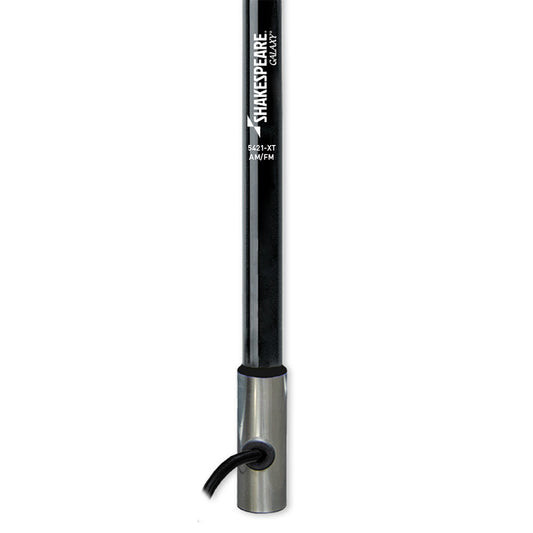 Shakespeare 5421XT 4 Black AM FM Antenna 5421XT