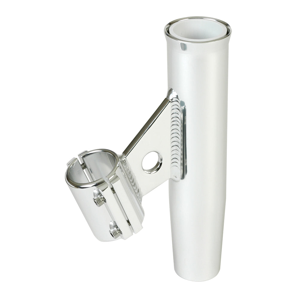 Lees ClampOn Rod Holder Silver Aluminum Vertical Mount Fits 1660 OD Pipe RA5003SL