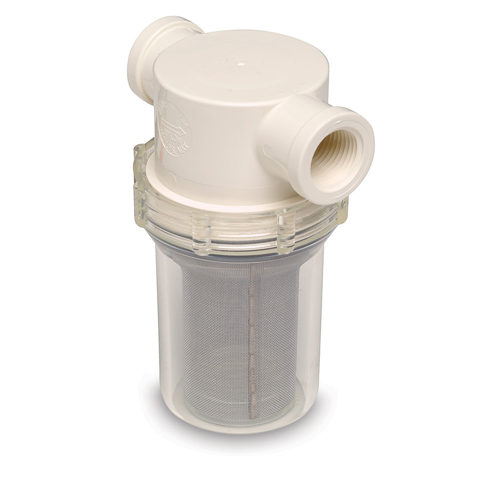 Shurflo by Pentair 12 Raw Water Strainer 50 Mesh Screen 25312001