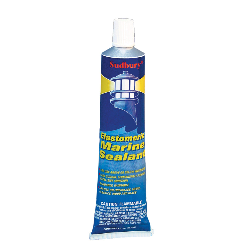 Sudbury Elastometric 3 oz 89ml Sealant Tube White 320
