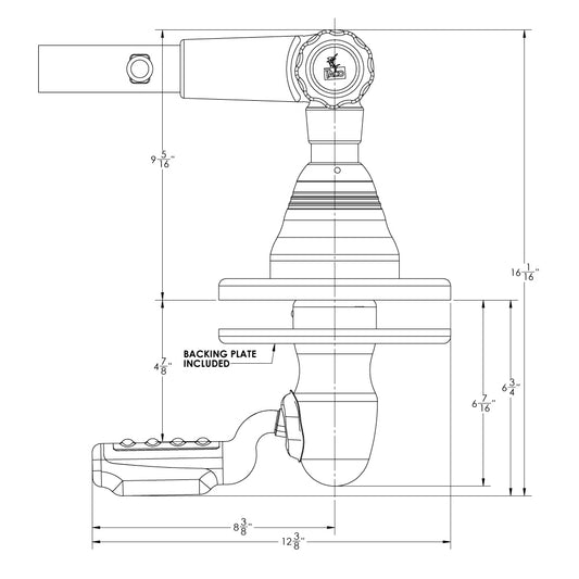 TACO Grand Slam 400 Outrigger Top Mount Pair GS400