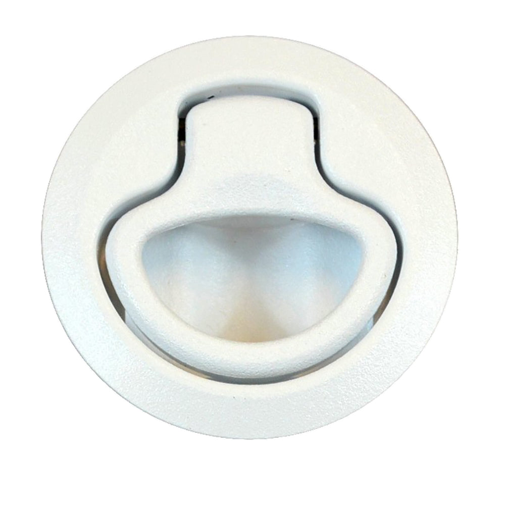 Southco Flush Pull Latch Push To Close Medium White M1611