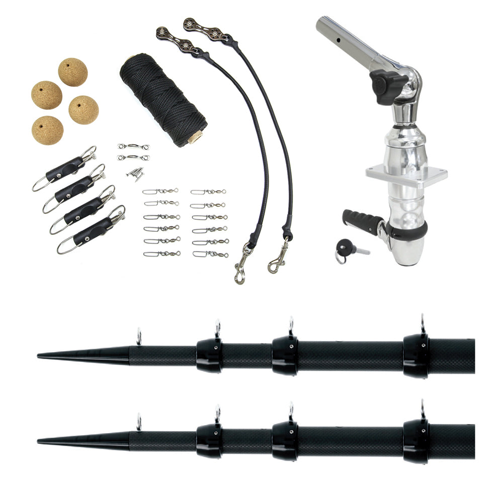 Tigress XD Top Mount System 18 Carbon Fiber BlackBlack Ultimate Rigging Kit 8867900