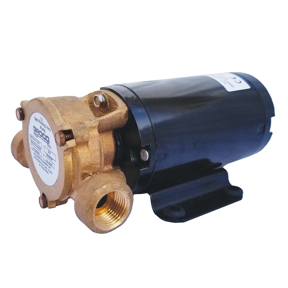 GROCO Heavy Duty Positive Displacement Vane Pump 24V SPO60N 24V