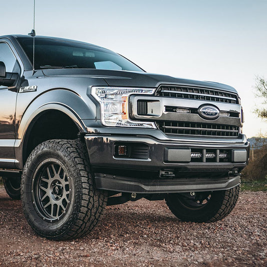 RIGID Industries 2018 Ford F150 Hidden Grille Mount f6 Lightbar Black 41675