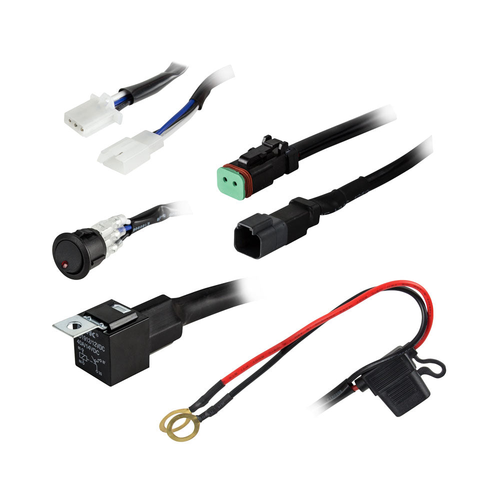 HEISE 1 Lamp DR Wiring Harness Switch Kit HESLWH1