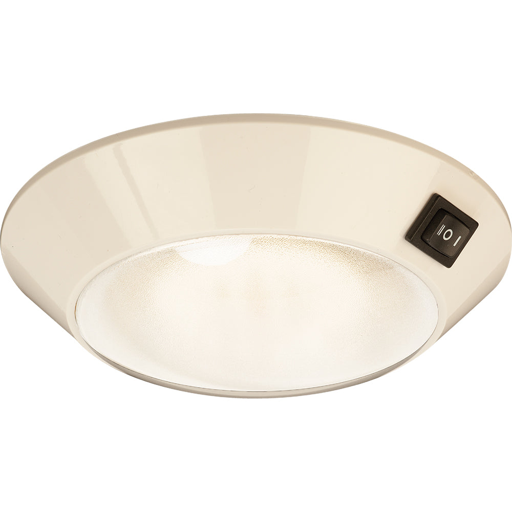 SeaDog White Plastic LED Dome Light 4 DayNight ClearRed Bulb 4017571