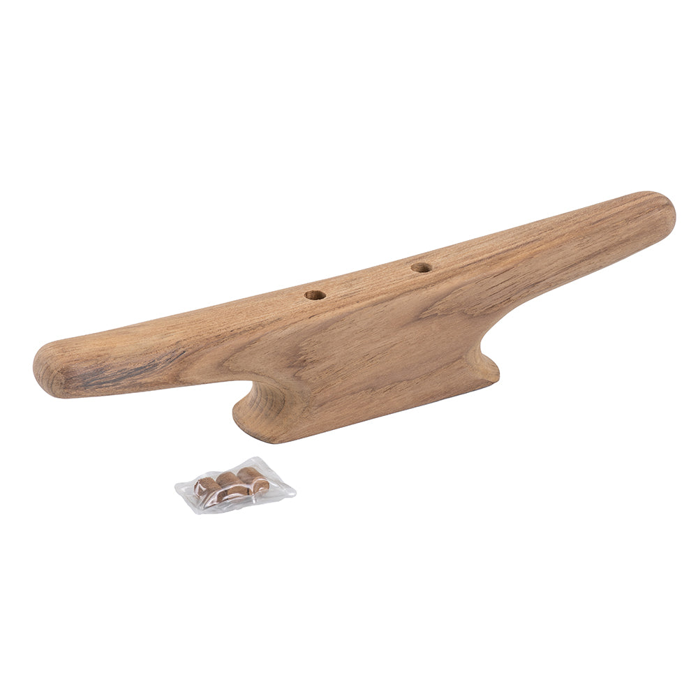 Whitecap 12 Cleat Teak 60406