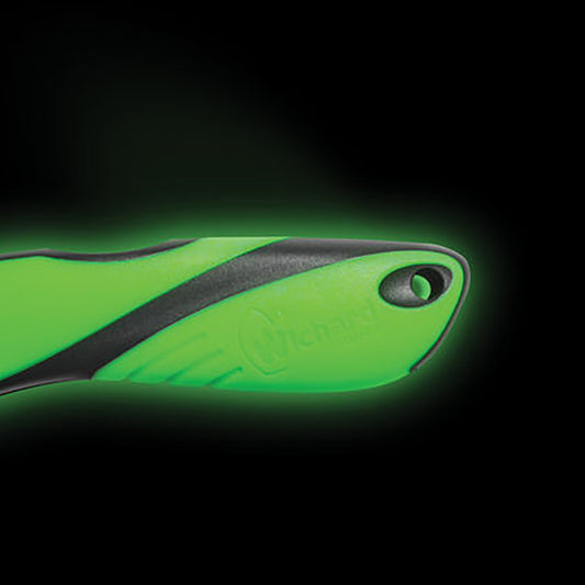 Wichard Offshore Knife Serrated Blade ShacklerSpike Fluorescent 10122W