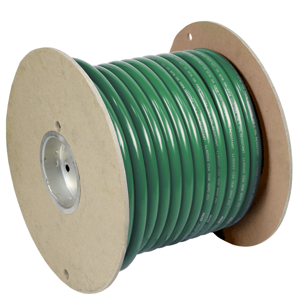 Pacer Green 4 AWG Battery Cable 100 WUL4GN100