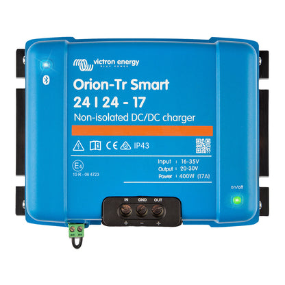 Victron OrionTR Smart NonIsolated DCDC Converter  24 VDC to 24 VDC  400W  17AMP ORI242440140