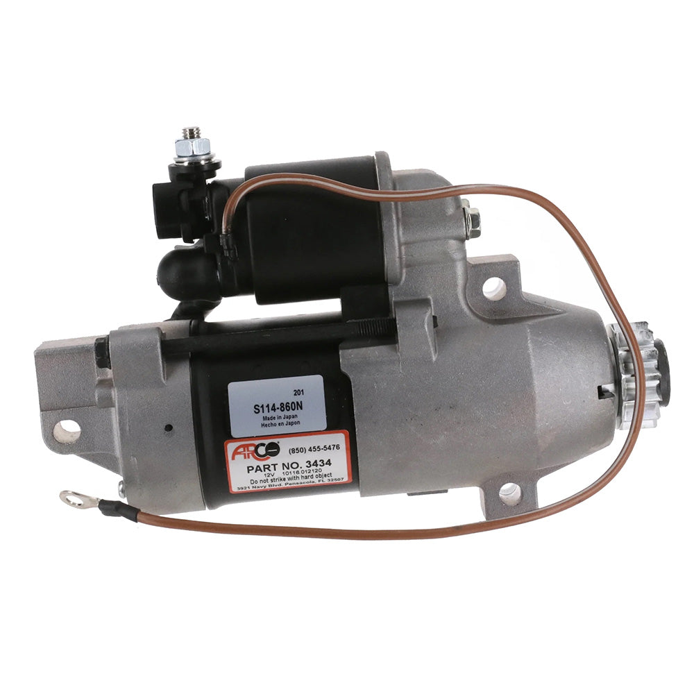 ARCO Marine Premium Replacement Outboard Starter fYamaha 200225HP  13 Tooth 3434