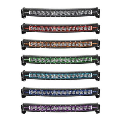 RIGID Industries Radiance  Curved 50 Light Bar  RGBW 350053