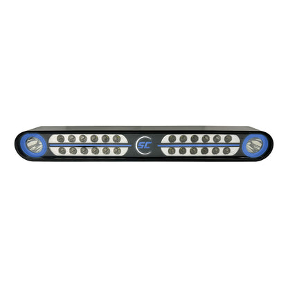 ShadowCaster Eagle Ray LED Light Bar  Black Housing  Dual Optics SCMEAGLERAYBK