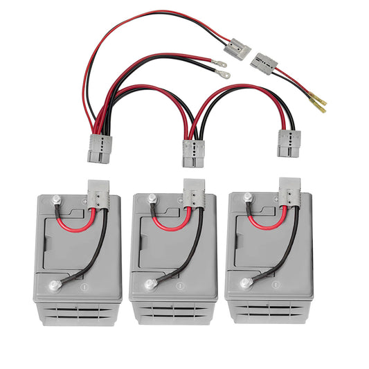 ConnectEase 3 12V Battery Parallel System wSolar RCE312SLR
