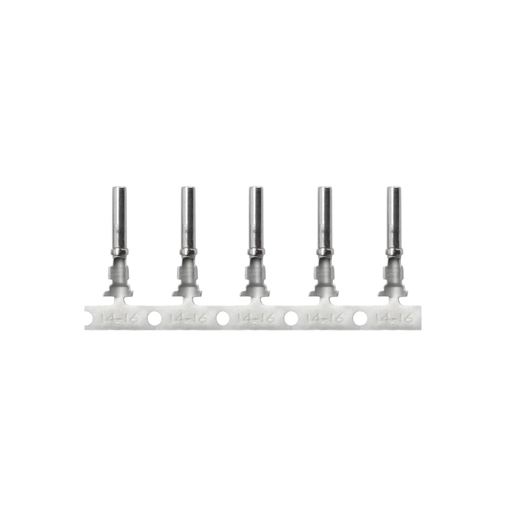 Pacer Deutsch Stamped  Formed Contacts f1418 AWG Wire  Socket Cavity Style  100 Pack T14DTS100