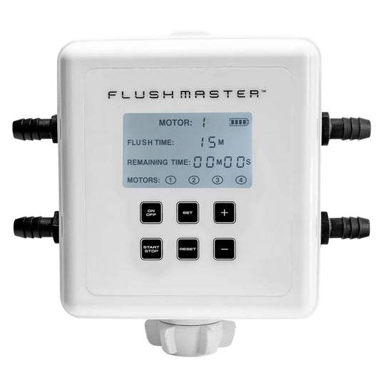 Flushmaster Outboard Flushing System  4 Outlet wFour 9 Hose Kits SMFM4009
