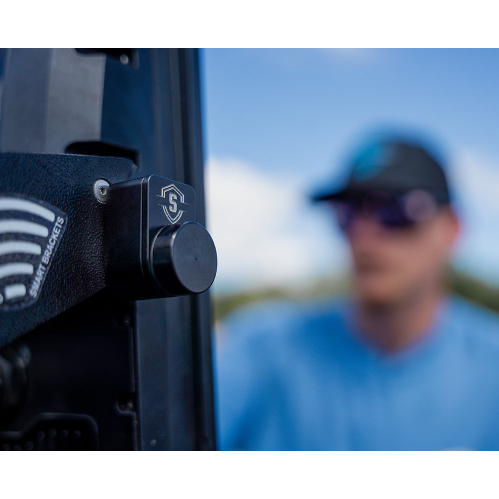 Secure Outdoors Elite Lock  Dual  Universal  Black SOELDUNBK