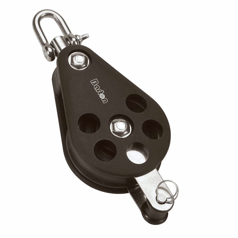 Barton Size 5 54mm Plain Bearing Pulley Block Single Swivel  Becket N05131