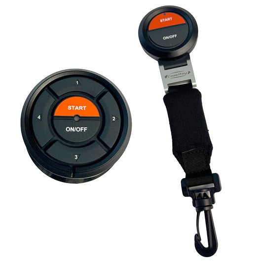 CoastKey Standard Triple Mercury Engine Keyless Ignition wKeyless StopStart Remote StopStart  Ecos C0311