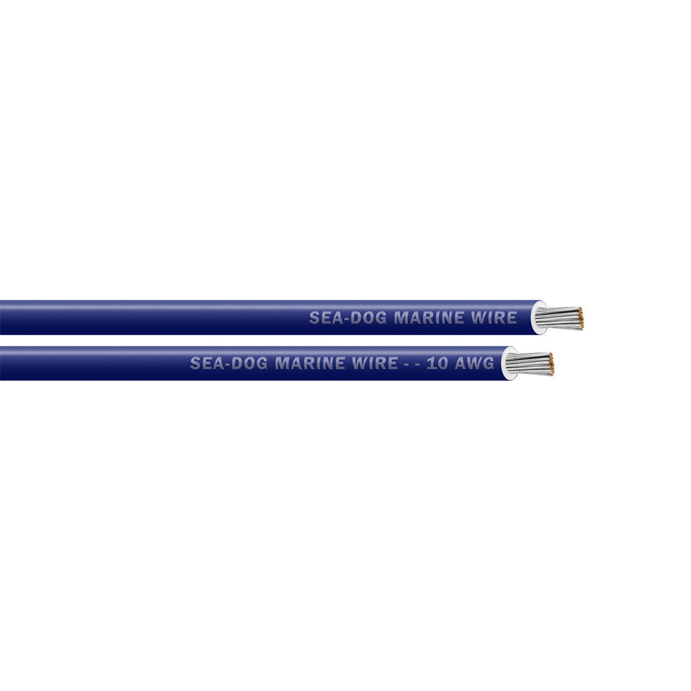 SeaDog 10 AWG Dark Blue Primary Wire  500 8010067