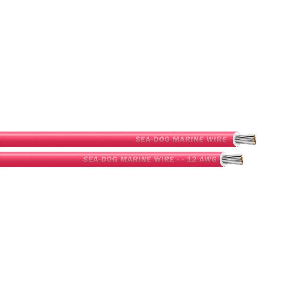 SeaDog 12 AWG Pink Primary Wire  100 8012092