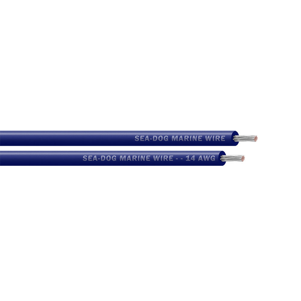 SeaDog 14 AWG Dark Blue Primary Wire  100 8014062
