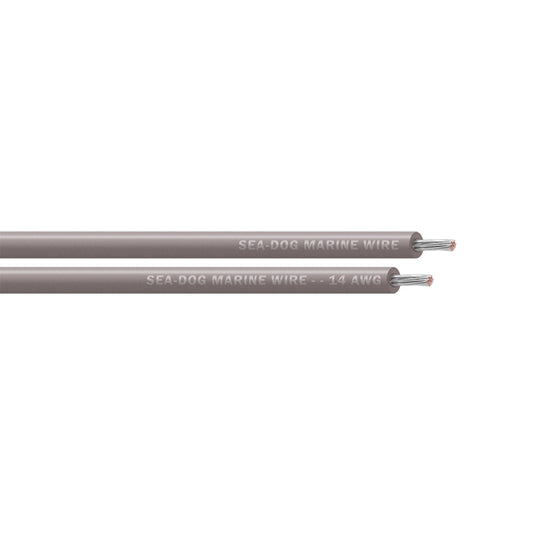 SeaDog 14 AWG Grey Primary Wire  100 8014112