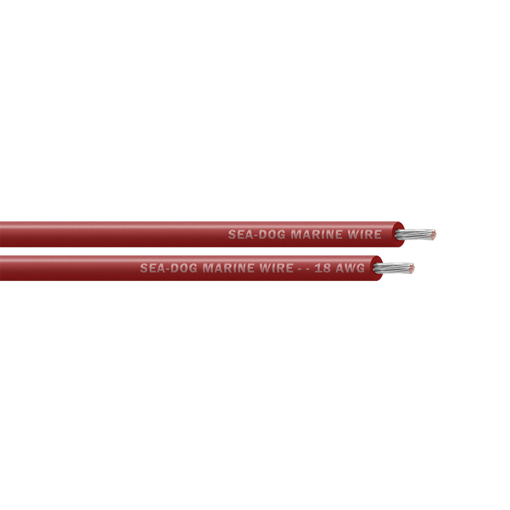 SeaDog 18 AWG Red Primary Wire  500 8018027