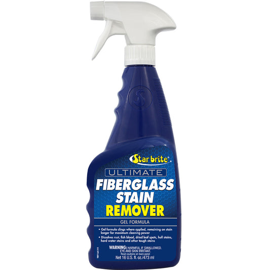 Star brite Ultimate Fiberglass Stain Remover  Gel Formula  16 oz 98916