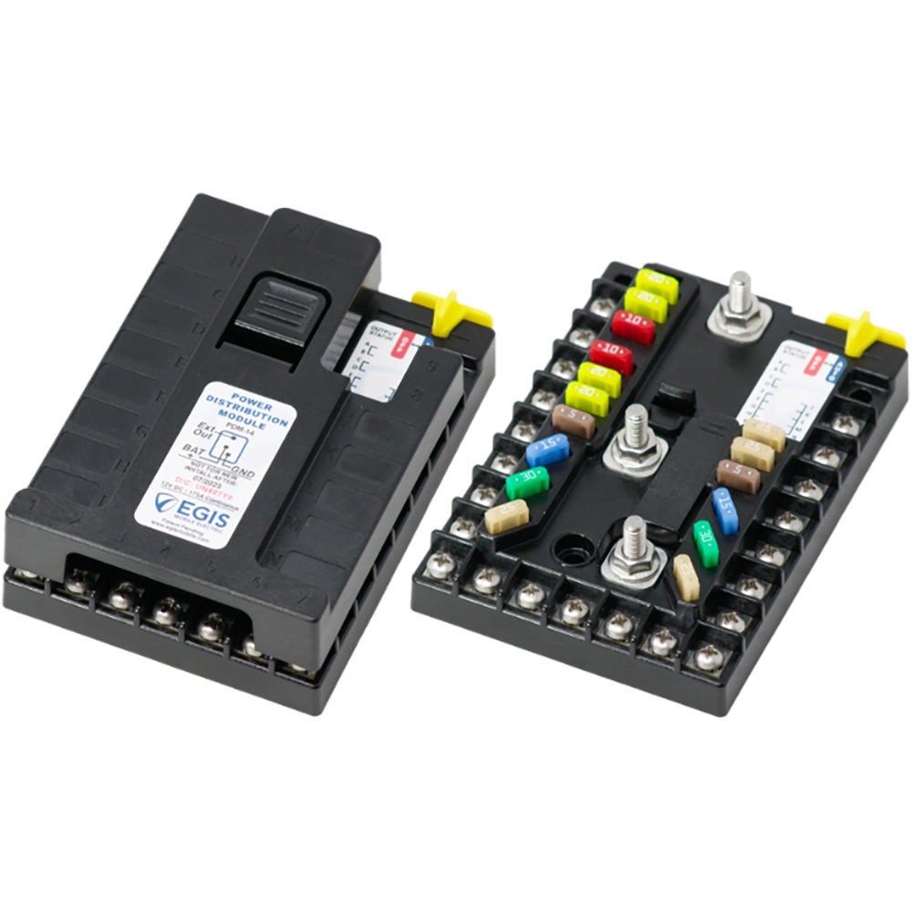 Egis PDM 14 Circuit  Ground 175A 12V wKill Switch 2601
