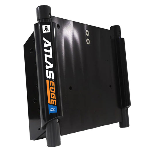 TH Marine ATLAS EDGE 8 Set Back Hydraulic Jack Plate  Classic  Black AHJE8VBDP