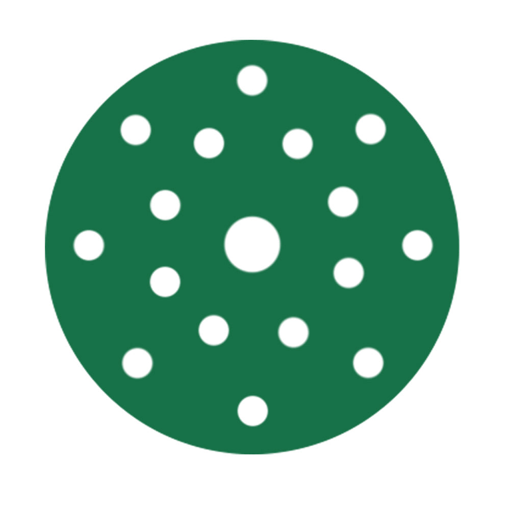 RUPES PROCUT Film Abrasive Discs 125mm 5  17 Holes  P220 Grit Box of 50pcs 945FC220