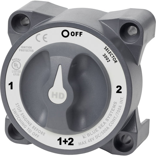 Blue Sea 3002 HDSeries Battery Switch Selector 3002